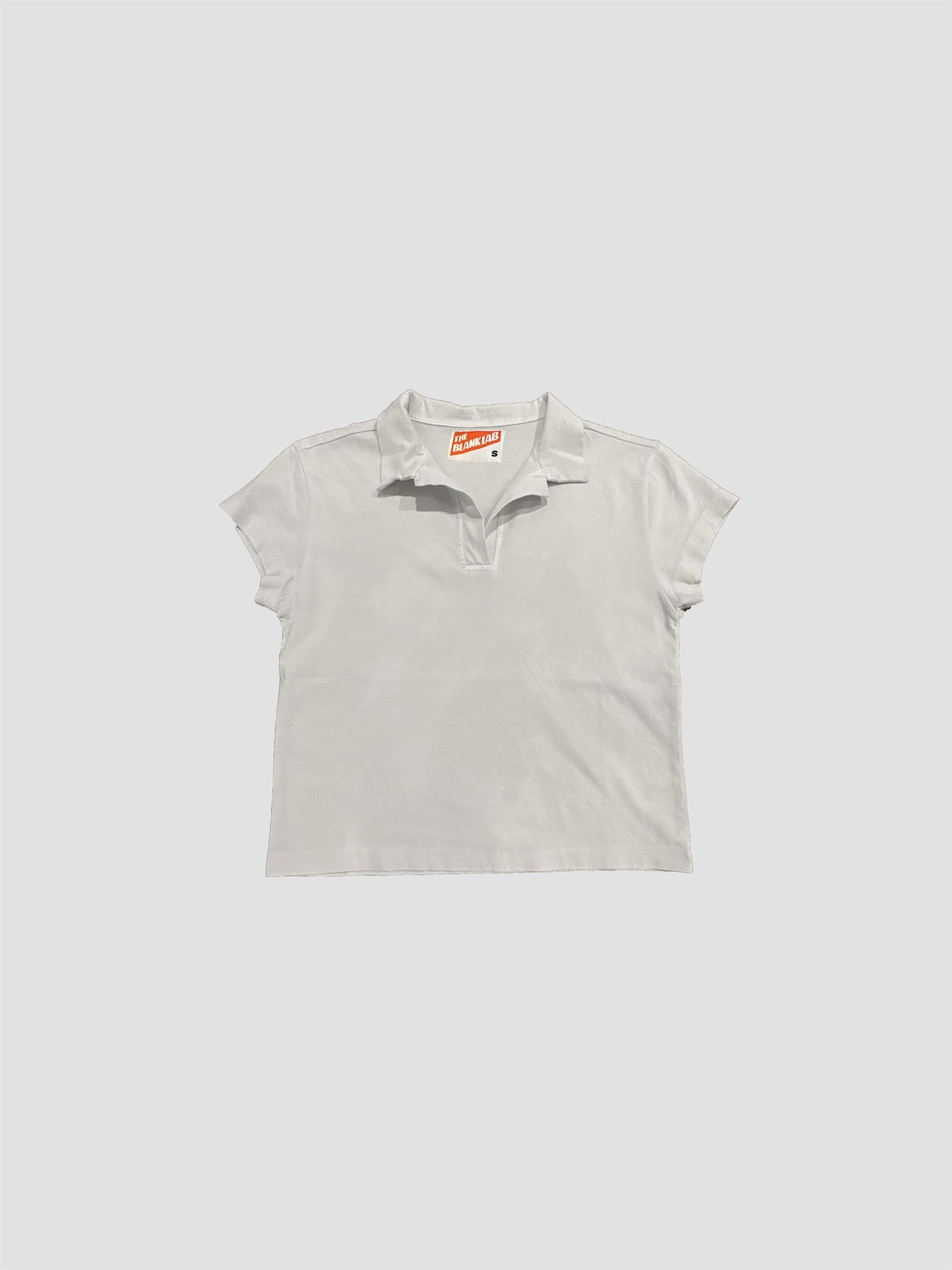 Mineral Washed Cotton Jersey Collar Tee
