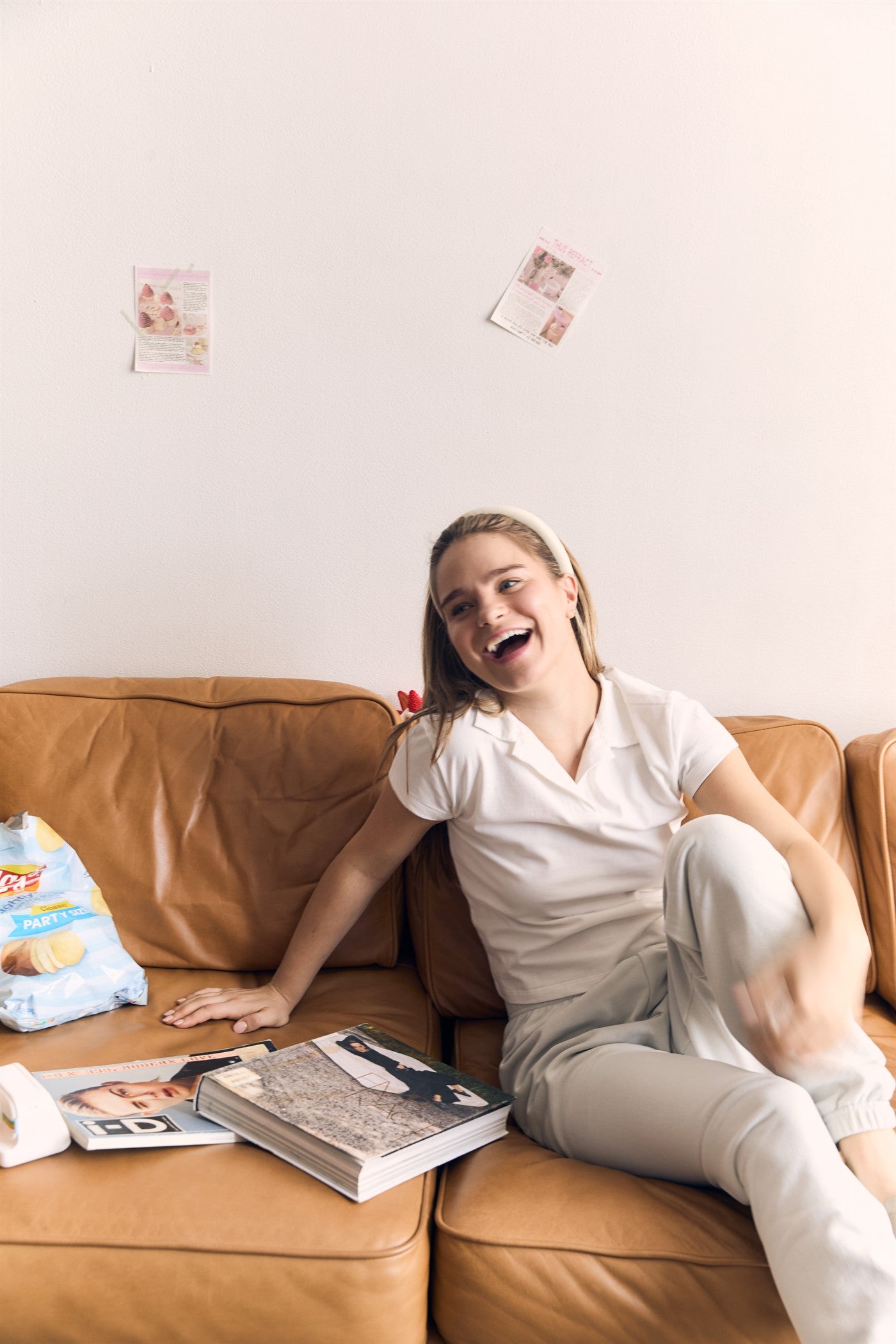 Mineral Washed Cotton Jersey Collar Tee