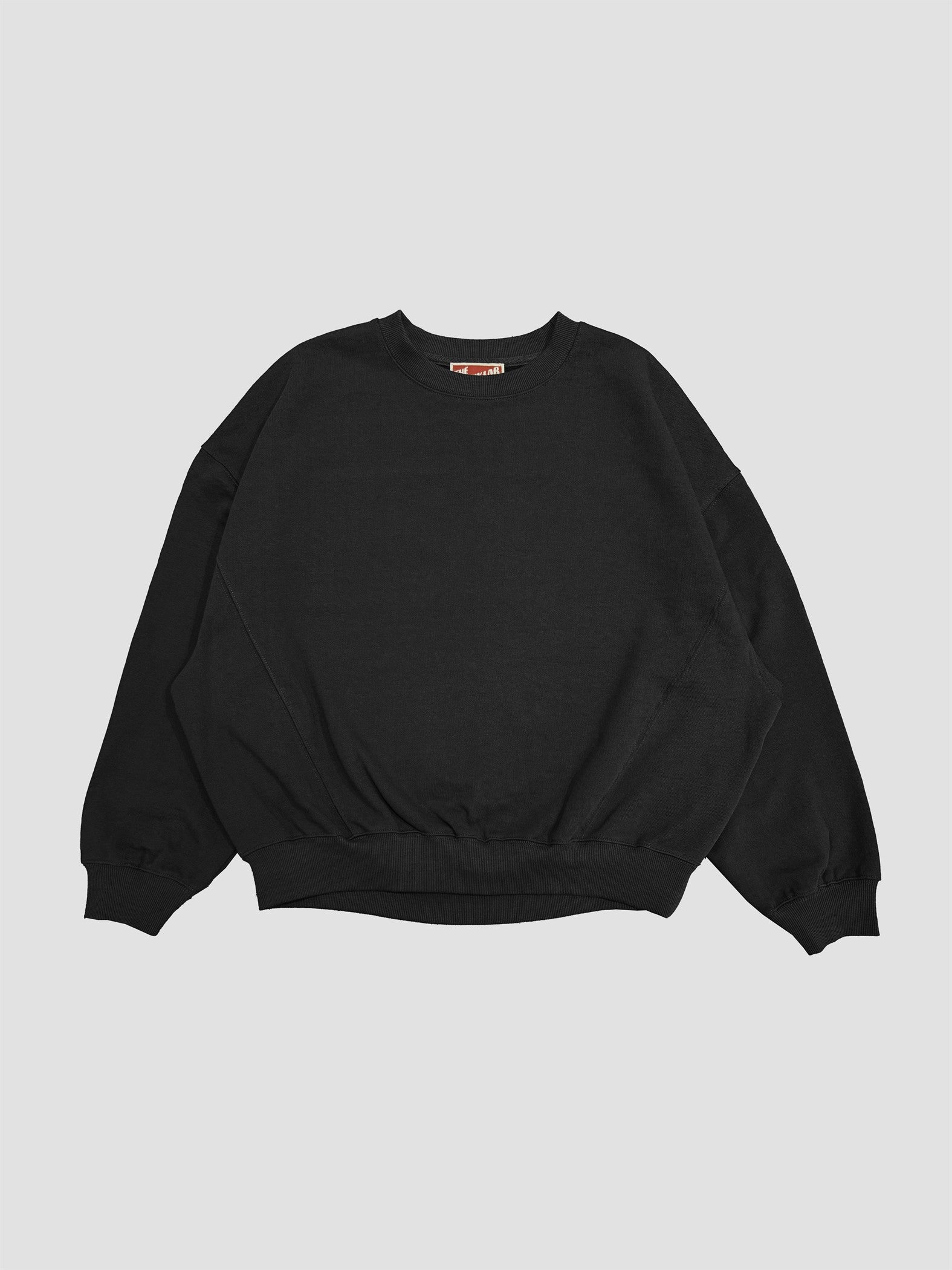 Organic Cotton Terry Drop Shoulder Oversized Sweatshirt