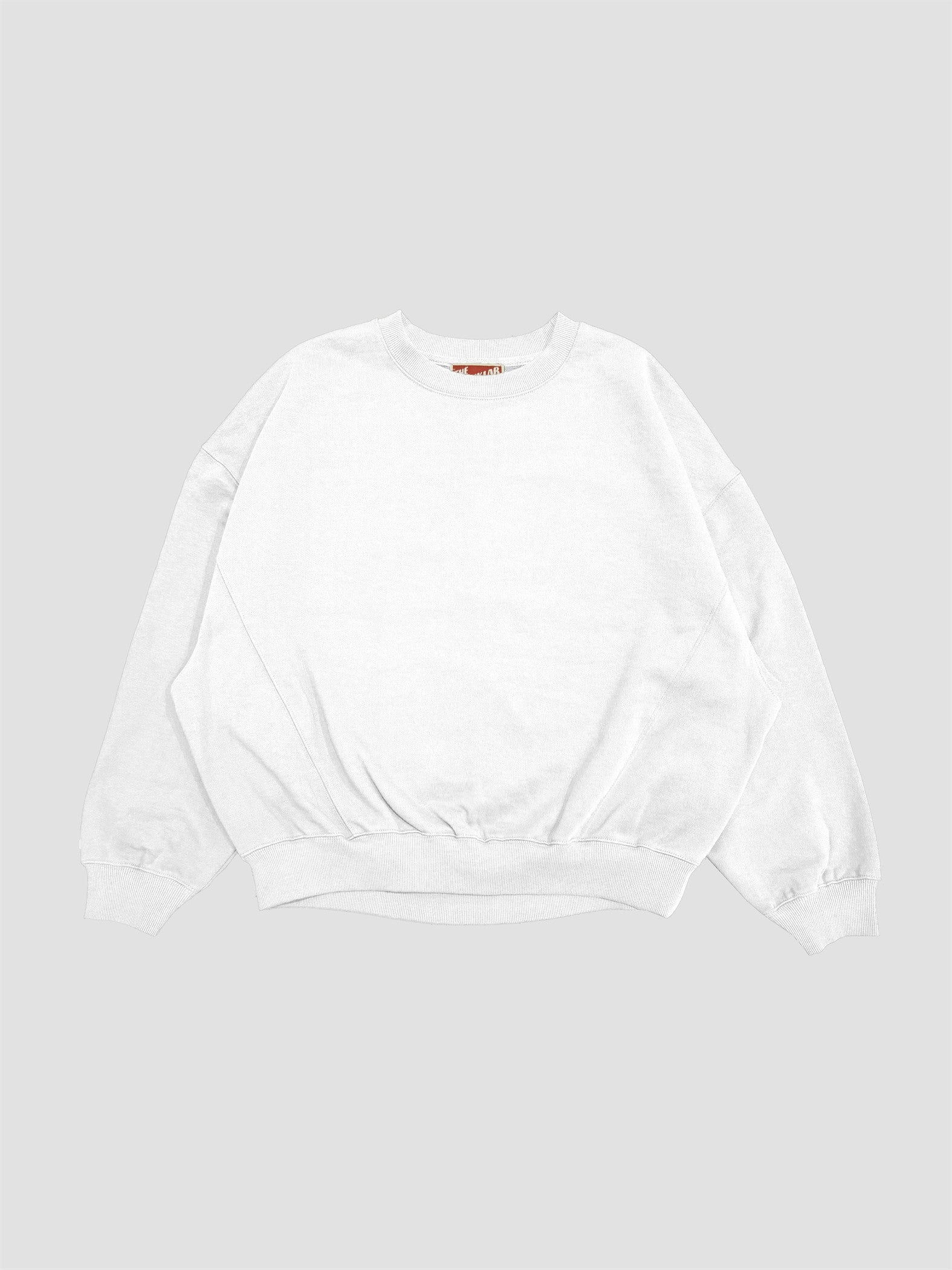 Organic Cotton Terry Drop Shoulder Oversized Sweatshirt