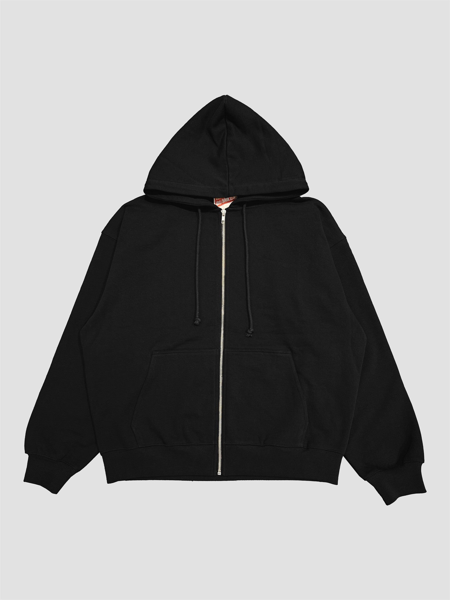 Organic Cotton Terry Oversized Zip Up Hood