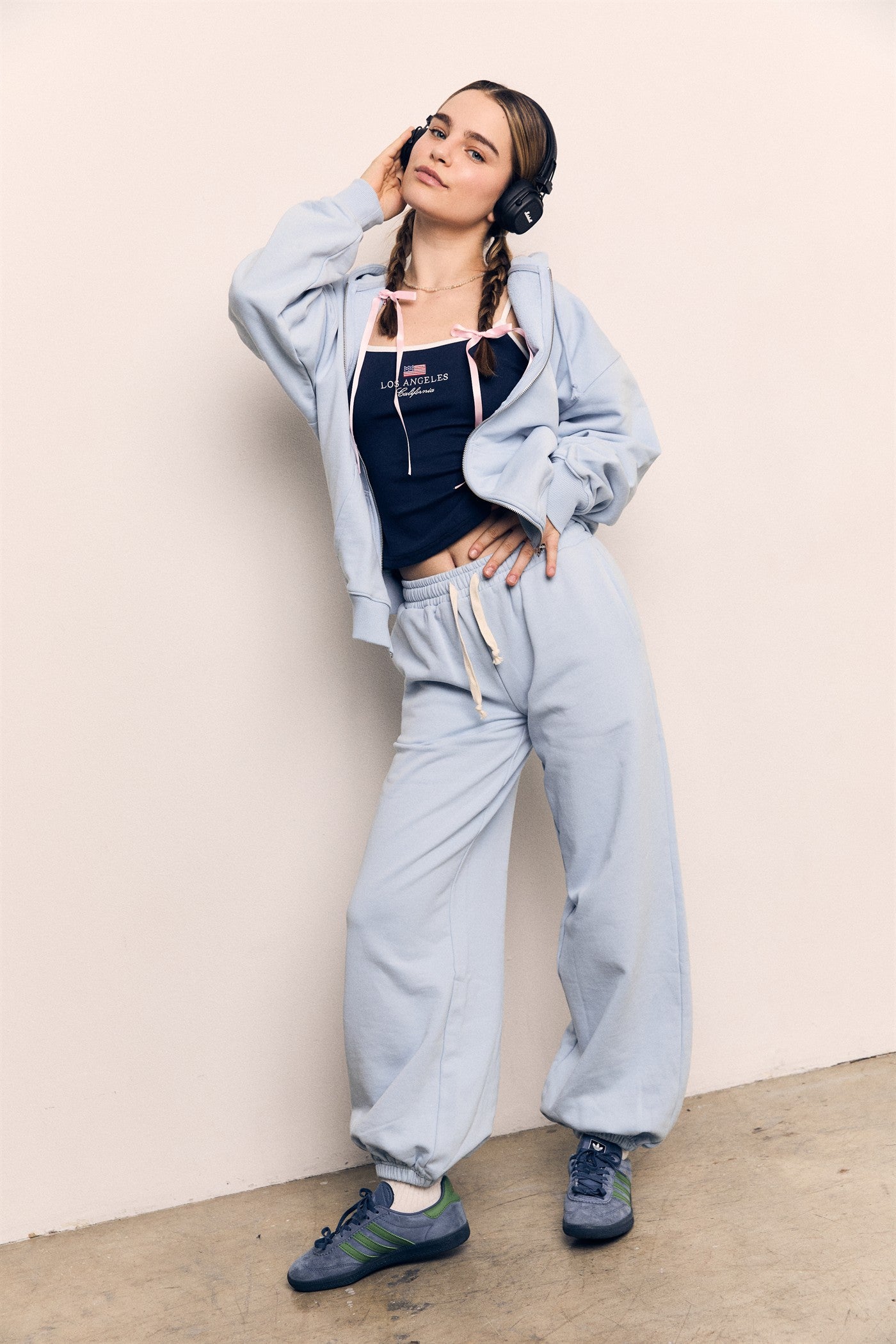 Organic Cotton Terry Oversized Zip Up Hood