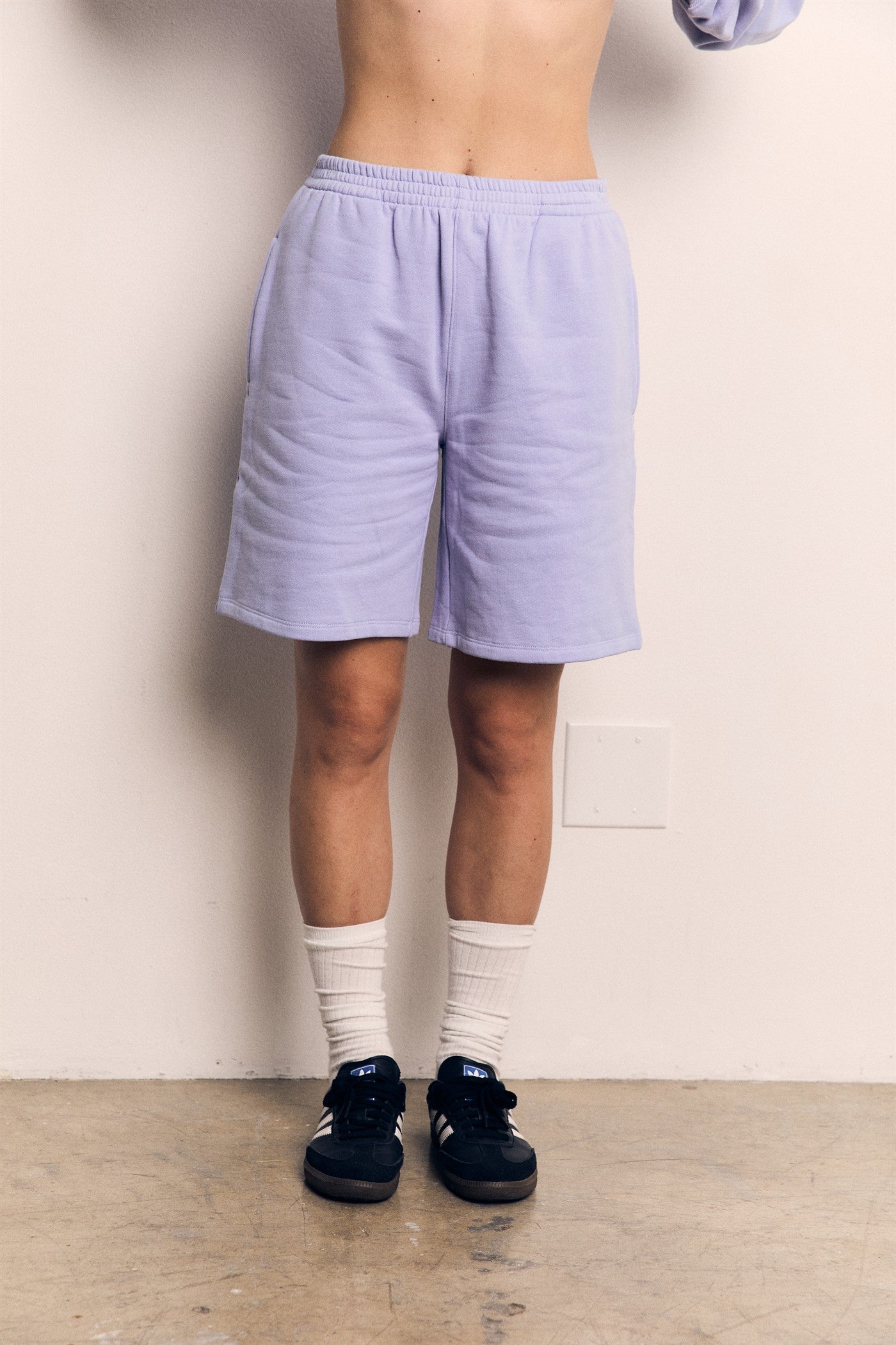 Organic Cotton Terry Bermuda Sweat Shorts