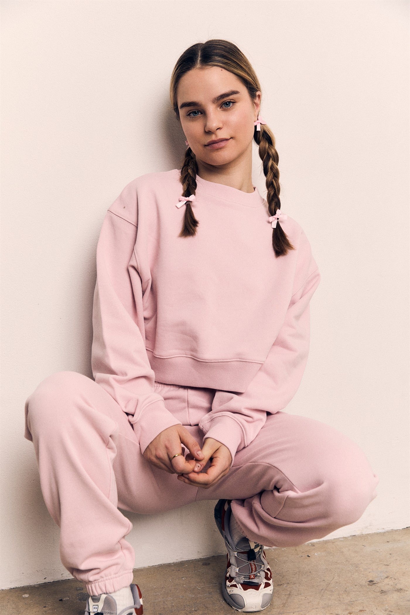 Organic Cotton Terry Oversized Zip Up Hood