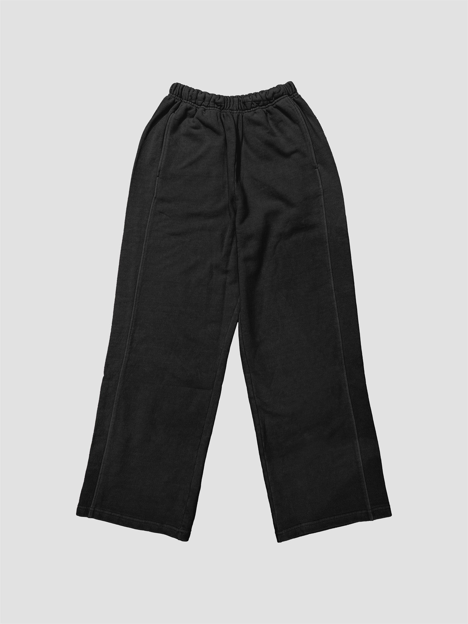 Organic Cotton Terry Wide Pants