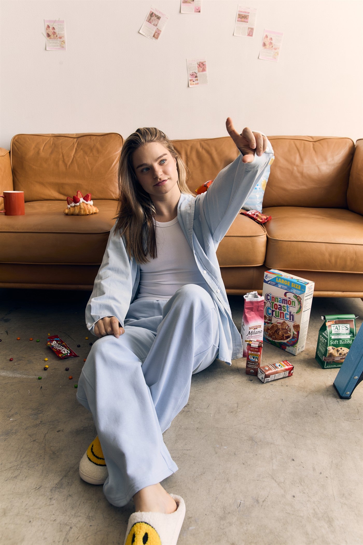 Organic Cotton Terry Wide Pants