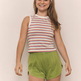 STRIPED BASIC SLEEVELESS TOP