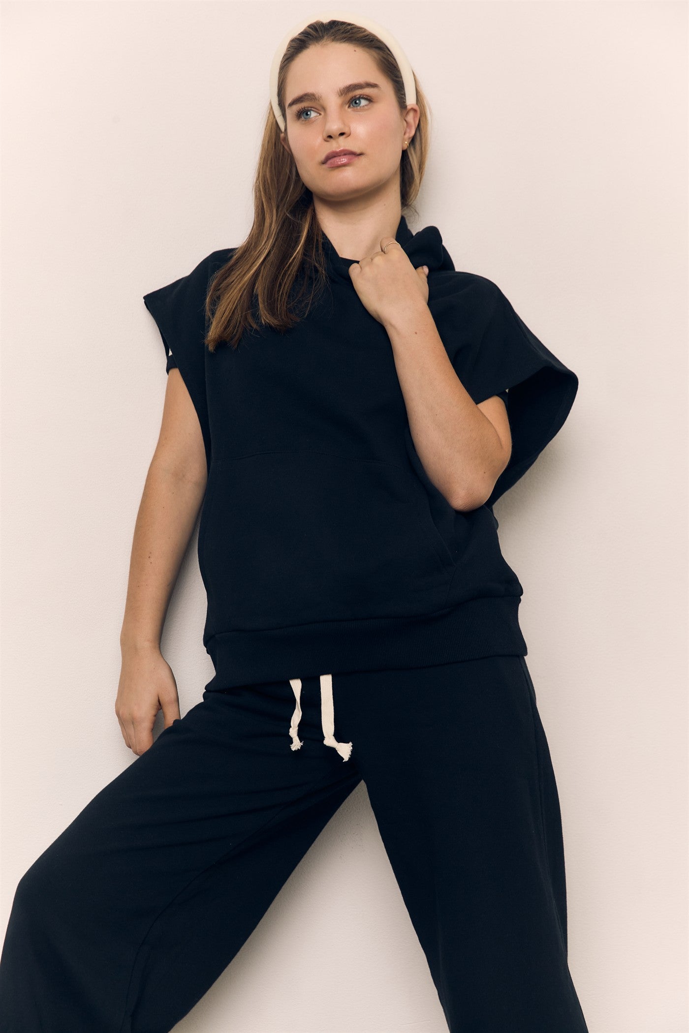 Organic Cotton Terry Pullover Vest