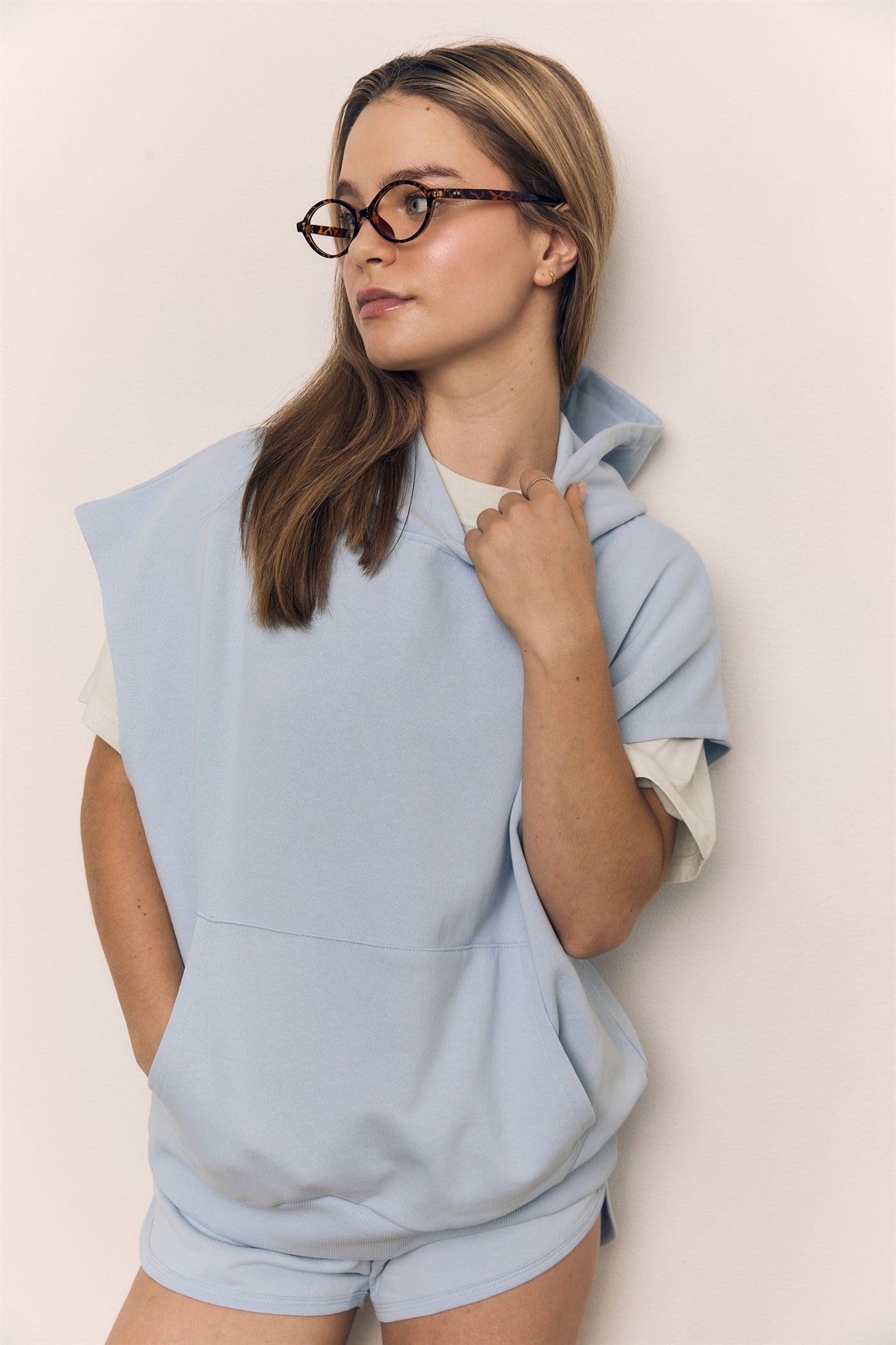 Organic Cotton Terry Pullover Vest