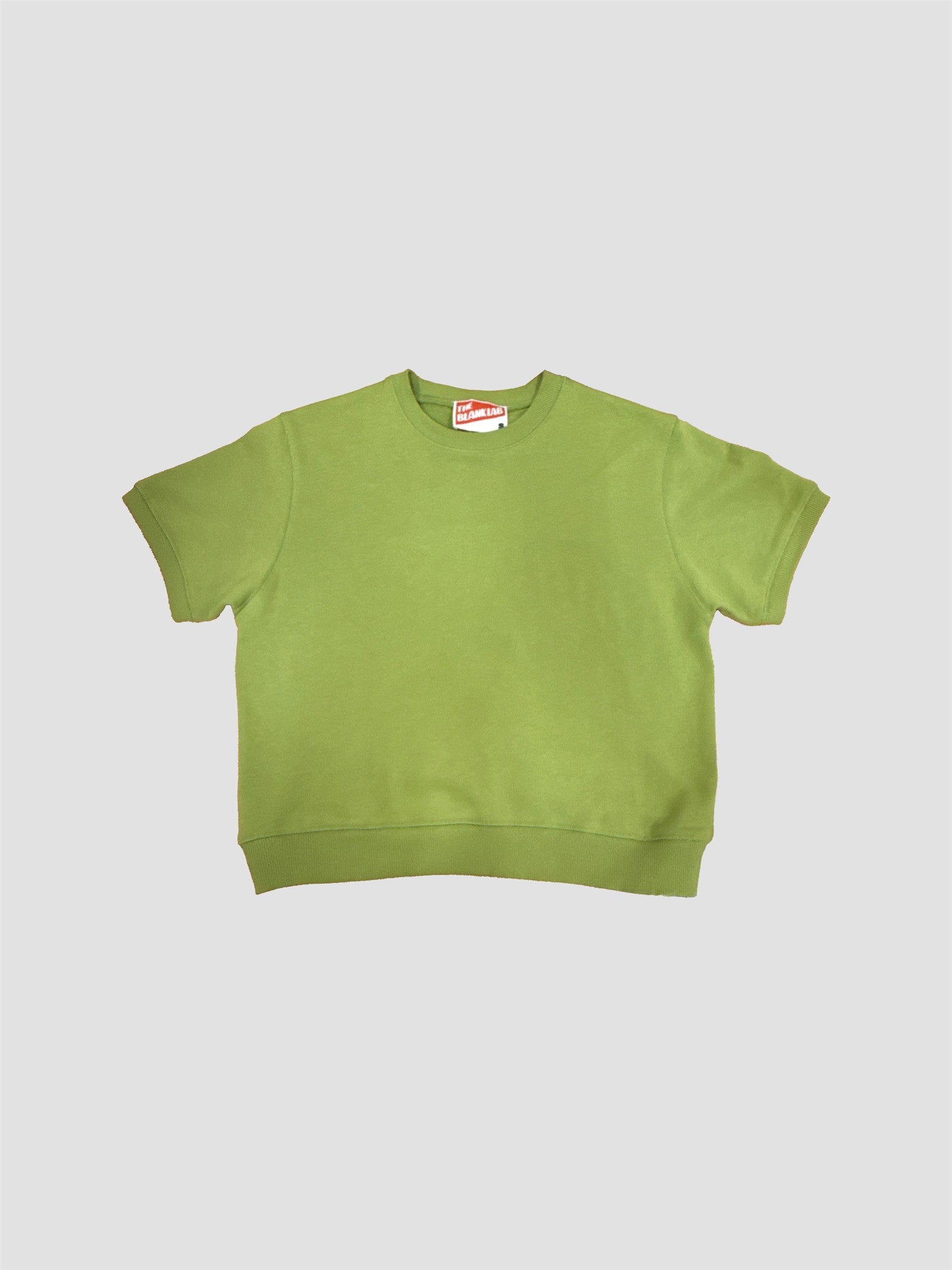 Organic Cotton Terry Half Sleeve Crewneck