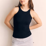 RIB MANGO SLEEVELESS TOP