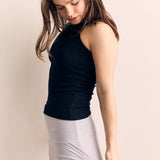 RIB MANGO SLEEVELESS TOP