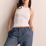 RIB MANGO SLEEVELESS TOP