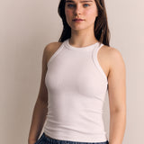 RIB MANGO SLEEVELESS TOP