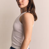 RIB MANGO SLEEVELESS TOP