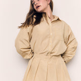 LOOSE FIT STRIPED SHIRT - PART OF SET