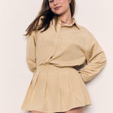 STRIPED SKORT - PART OF SET