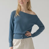 Fluid One Shoulder Knit sweater
