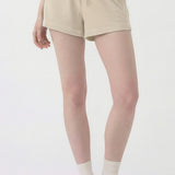 WASHED SOFT COTTON DRAWSTRING SHORT