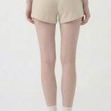 WASHED SOFT COTTON DRAWSTRING SHORT