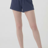 WASHED SOFT COTTON DRAWSTRING SHORT