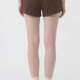 WASHED SOFT COTTON DRAWSTRING SHORT