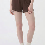 WASHED SOFT COTTON DRAWSTRING SHORT