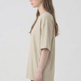 MINERAL WASHED COTTON OVERSIZED T SHIRTS