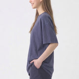 MINERAL WASHED COTTON OVERSIZED T SHIRTS