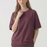 MINERAL WASHED COTTON OVERSIZED T SHIRTS