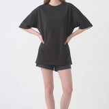 MINERAL WASHED COTTON OVERSIZED T SHIRTS