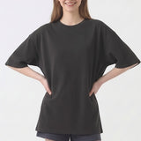 MINERAL WASHED COTTON OVERSIZED T SHIRTS
