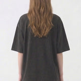 MINERAL WASHED COTTON OVERSIZED T SHIRTS