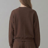 PRE SHRUNK COTTON TERRY STANDARD CREWNECK SWEATSHIRT