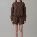 PRE SHRUNK COTTON TERRY STANDARD CREWNECK SWEATSHIRT