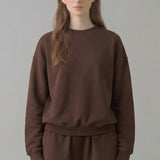 PRE SHRUNK COTTON TERRY STANDARD CREWNECK SWEATSHIRT