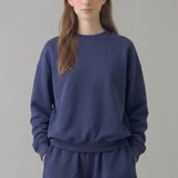 PRE SHRUNK COTTON TERRY STANDARD CREWNECK SWEATSHIRT