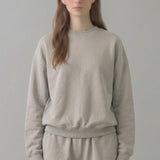 PRE SHRUNK COTTON TERRY STANDARD CREWNECK SWEATSHIRT