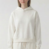 PRE SHRUNK SOFT COTTON TERRY BASIC HOODIE