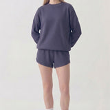 SOFT WAFFLE OVERSIZED COMFY TOP