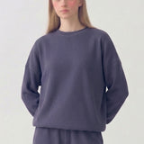 SOFT WAFFLE OVERSIZED COMFY TOP