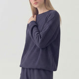 SOFT WAFFLE OVERSIZED COMFY TOP