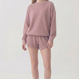SOFT WAFFLE DOLPHIN SHORT