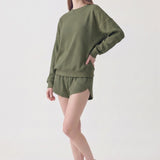 SOFT WAFFLE DOLPHIN SHORT