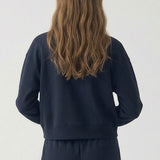 PRE SHRUNK COTTON TERRY CROPPED CREWNECK