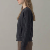 PRE SHRUNK STITCHED COTTON TERRY CARDIGAN