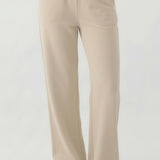 Washed Cotton Long straght pants