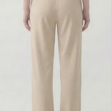 Washed Cotton Long straght pants