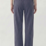 Washed Cotton Long straght pants