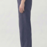 Washed Cotton Long straght pants